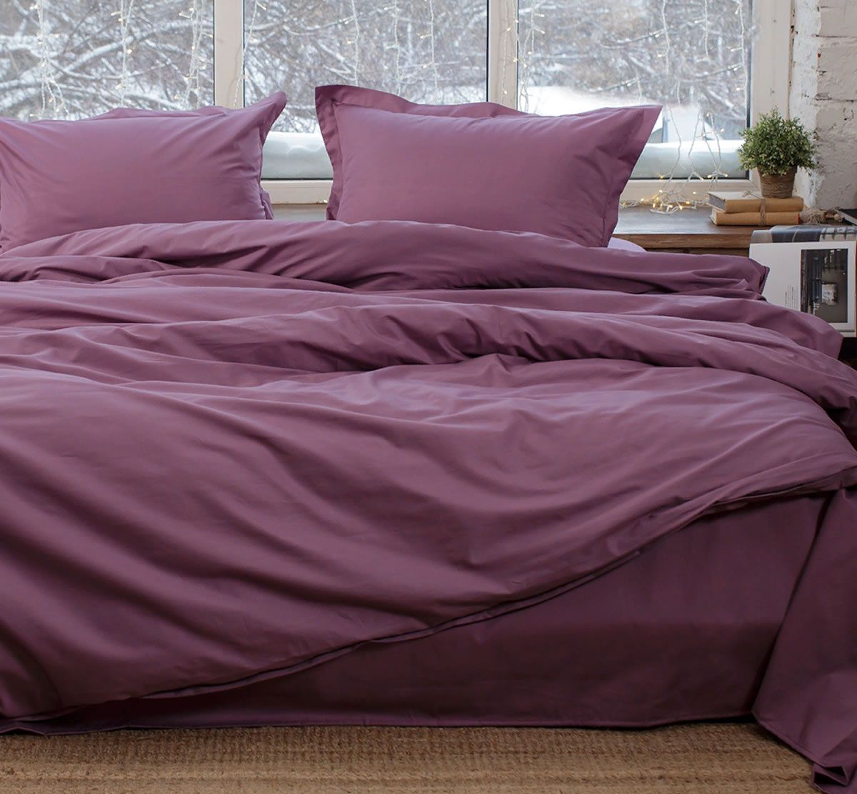 

Простыня Maktex из сатина 260x260 блю маджента, Простыни из сатина 135 глянцевая