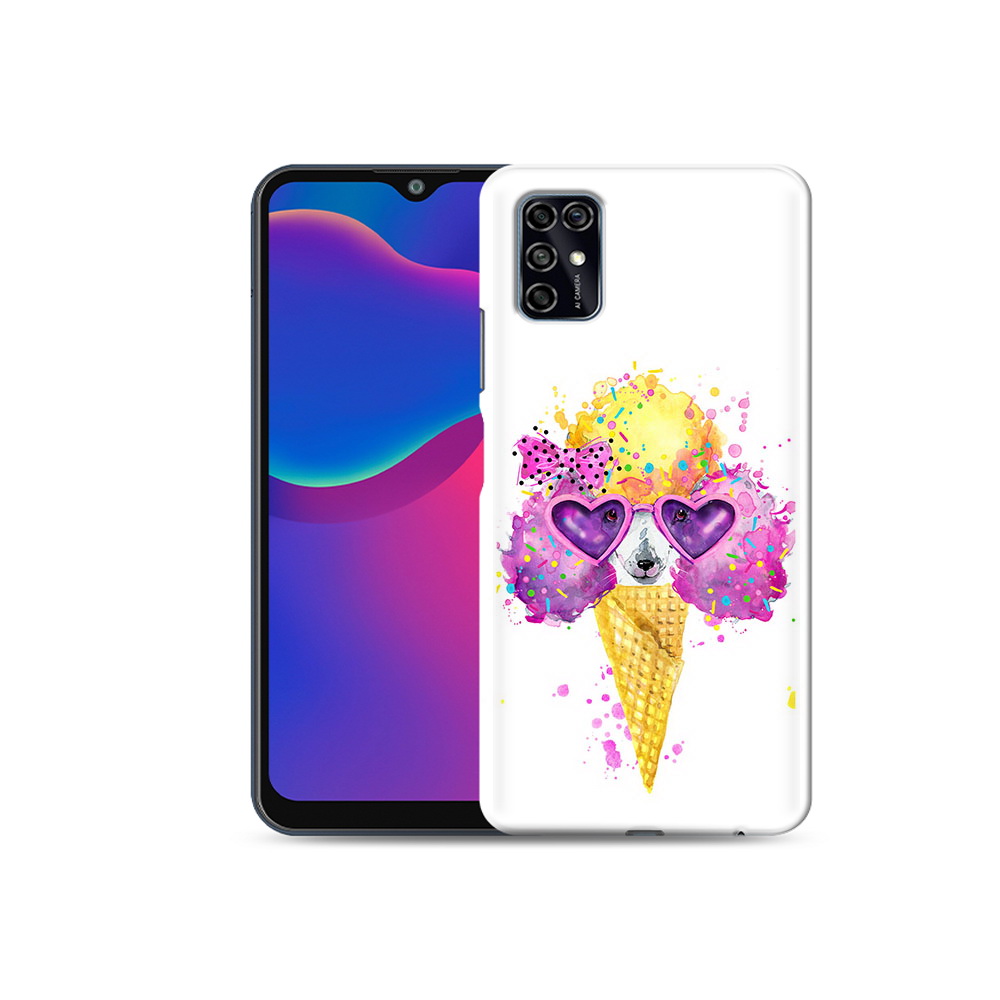 

Чехол MyPads Tocco для ZTE Blade V2020 Smart Рожок (PT156449.442.146), Прозрачный, Tocco