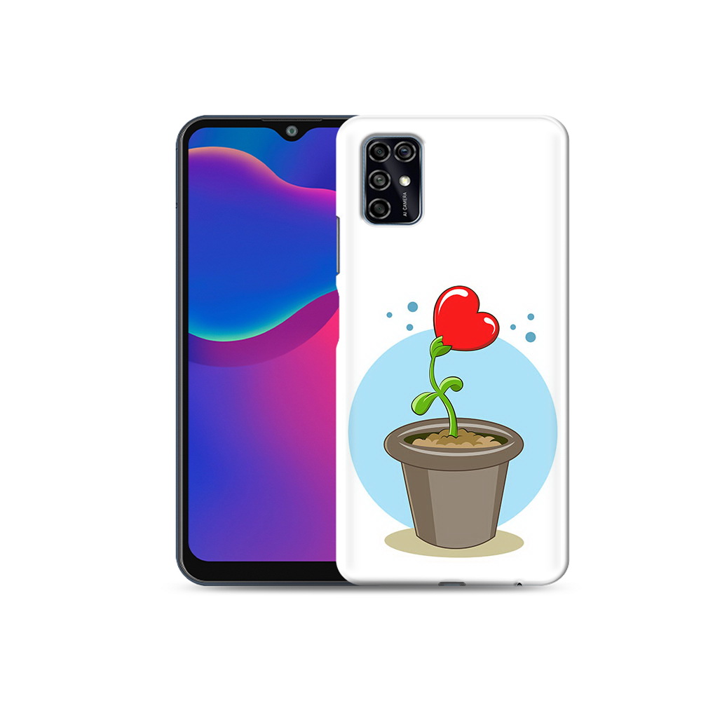 Чехол MyPads Tocco для ZTE Blade V2020 Smart Растение любви 14 февраля (PT156449.442.145)