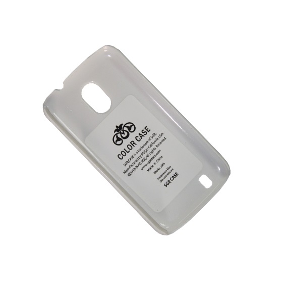 

Чехол для ZTE V889m задняя крышка пластик лакированный SGP Case Ultra Slider <белый>