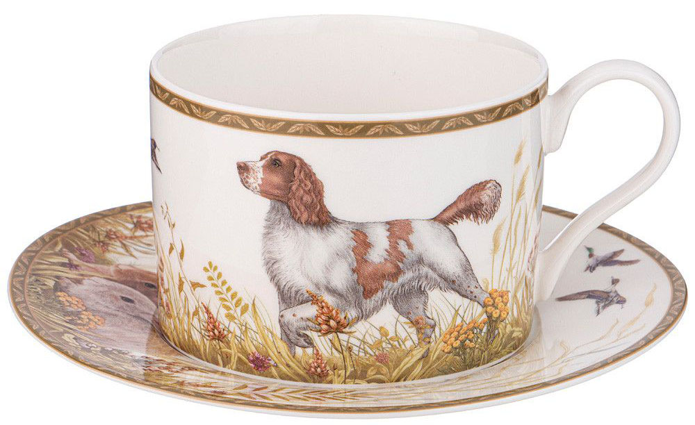 

Чайная пара Охота 300 мл Hunting Collection Lefard, Коричневый