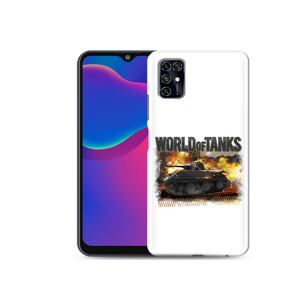 Чехол MyPads Tocco для ZTE Blade V2020 Smart Мир танков-2 (PT156449.442.118)