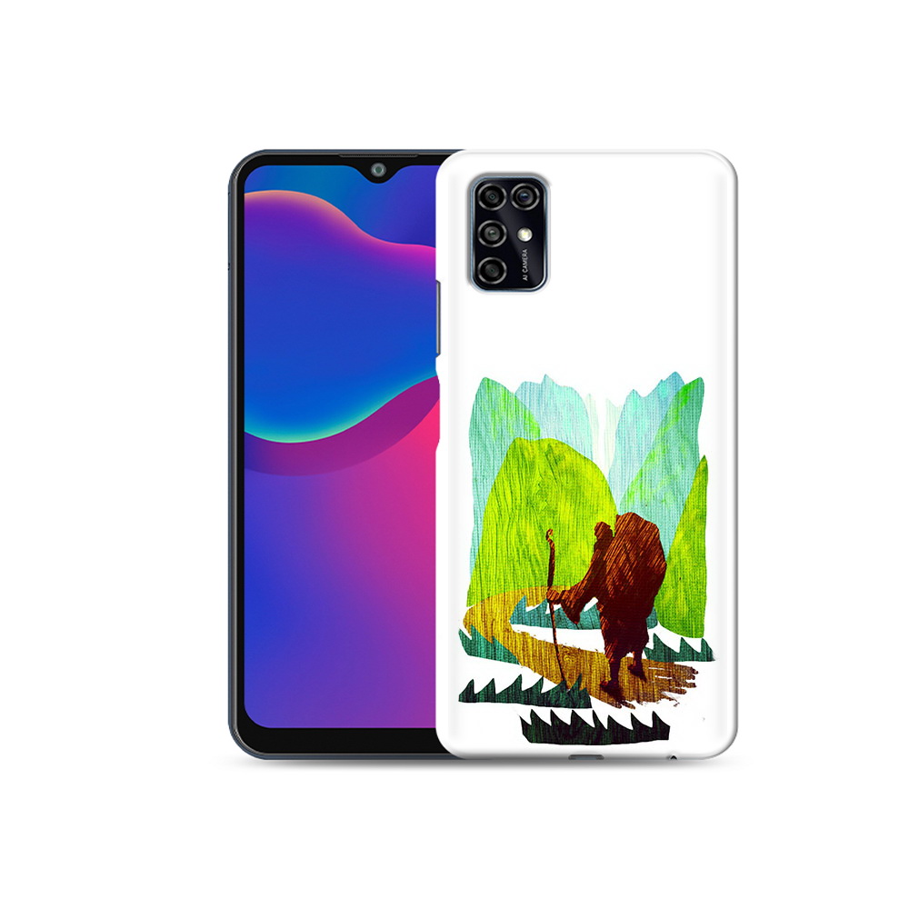 Чехол MyPads Tocco для ZTE Blade V2020 Smart Лесная тропа (PT156449.442.106)