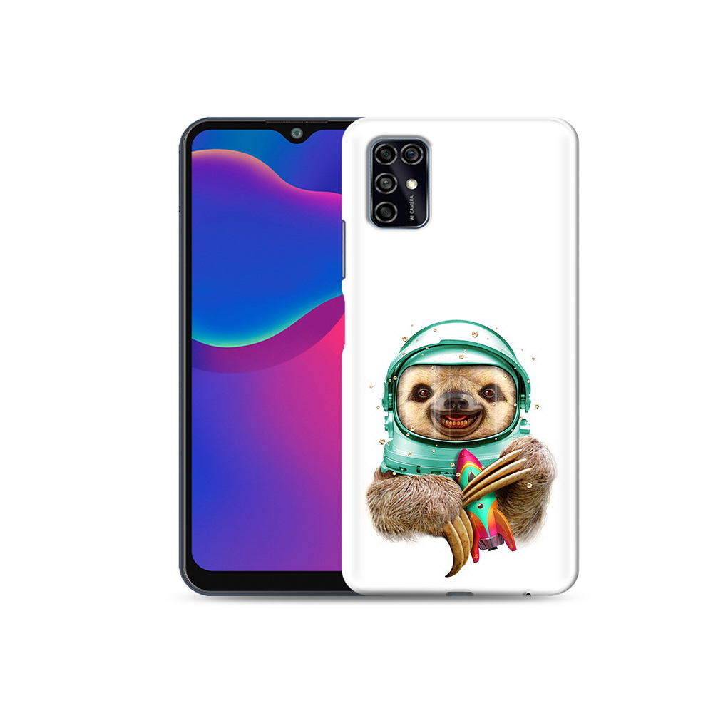 Чехол MyPads Tocco для ZTE Blade V2020 Smart Ленивец астронавт (PT156449.442.104)