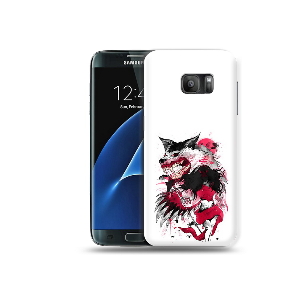 

Чехол MyPads Tocco для Samsung Galaxy S7 красная шапочка, Прозрачный, Tocco