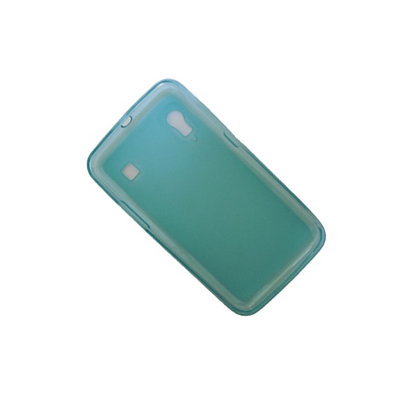 

Чехол для ZTE V961 силиконовый матовый <голубой>