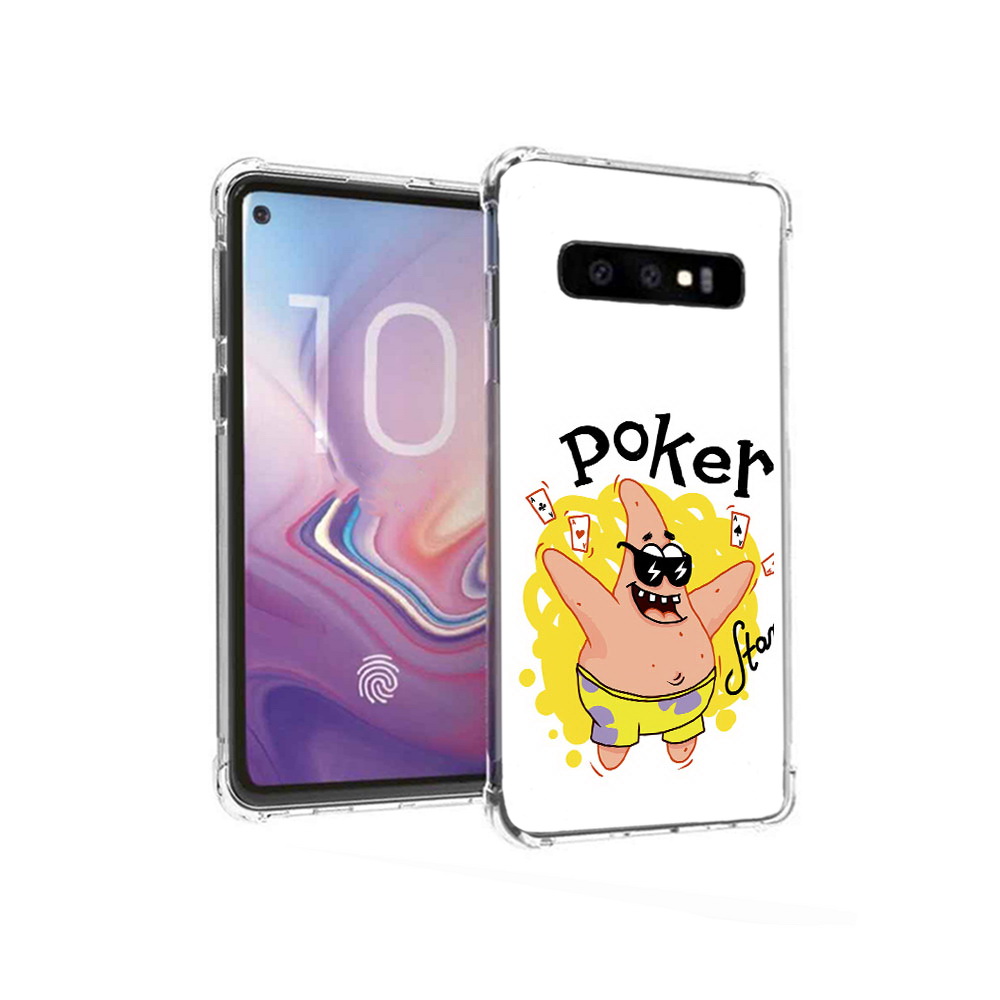 

Чехол MyPads Tocco для Samsung Galaxy S10 Патрик (PT125897.498.133), Прозрачный, Tocco