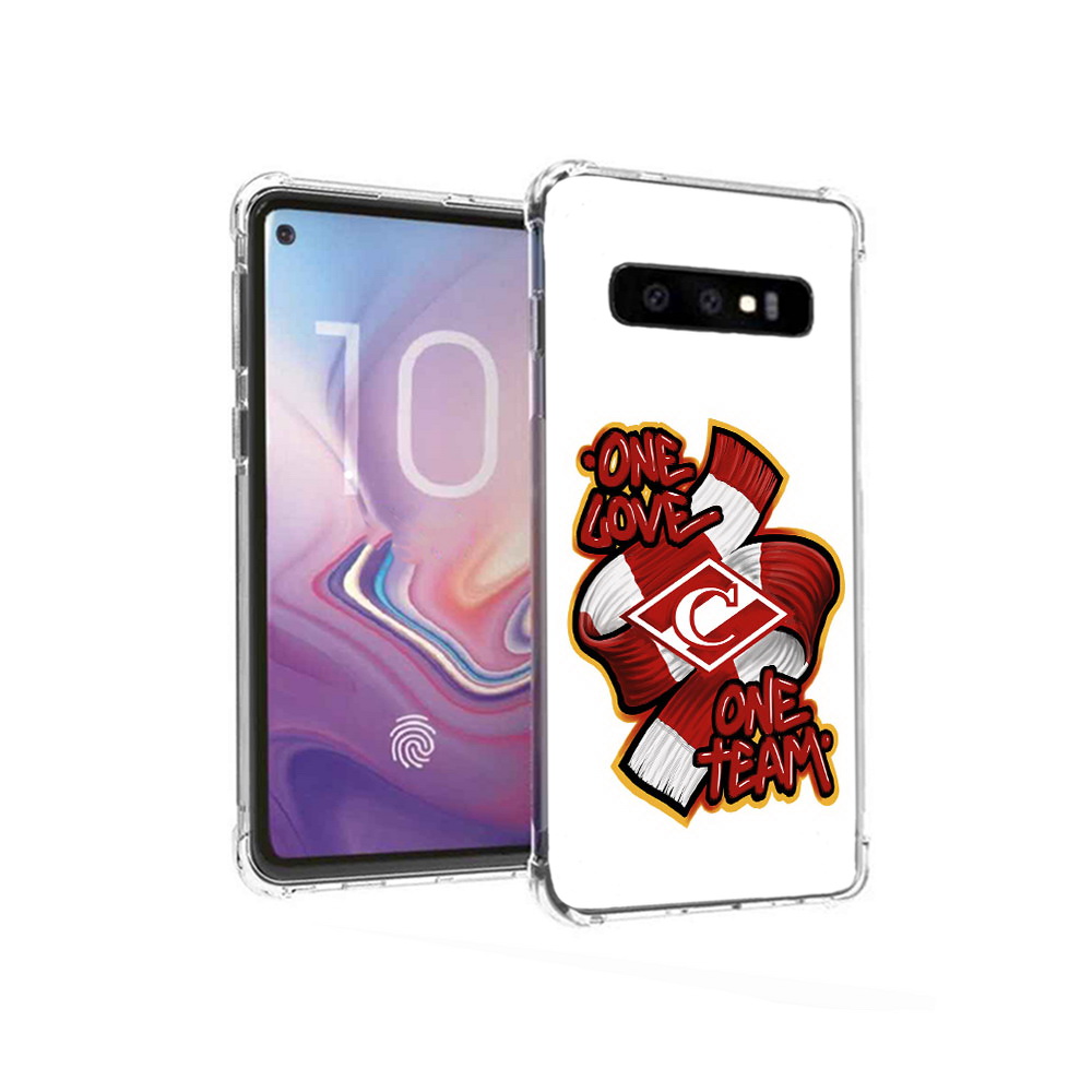 

Чехол MyPads Tocco для Samsung Galaxy S10 Одна любовь-Спартак (PT125897.498.126), Прозрачный, Tocco