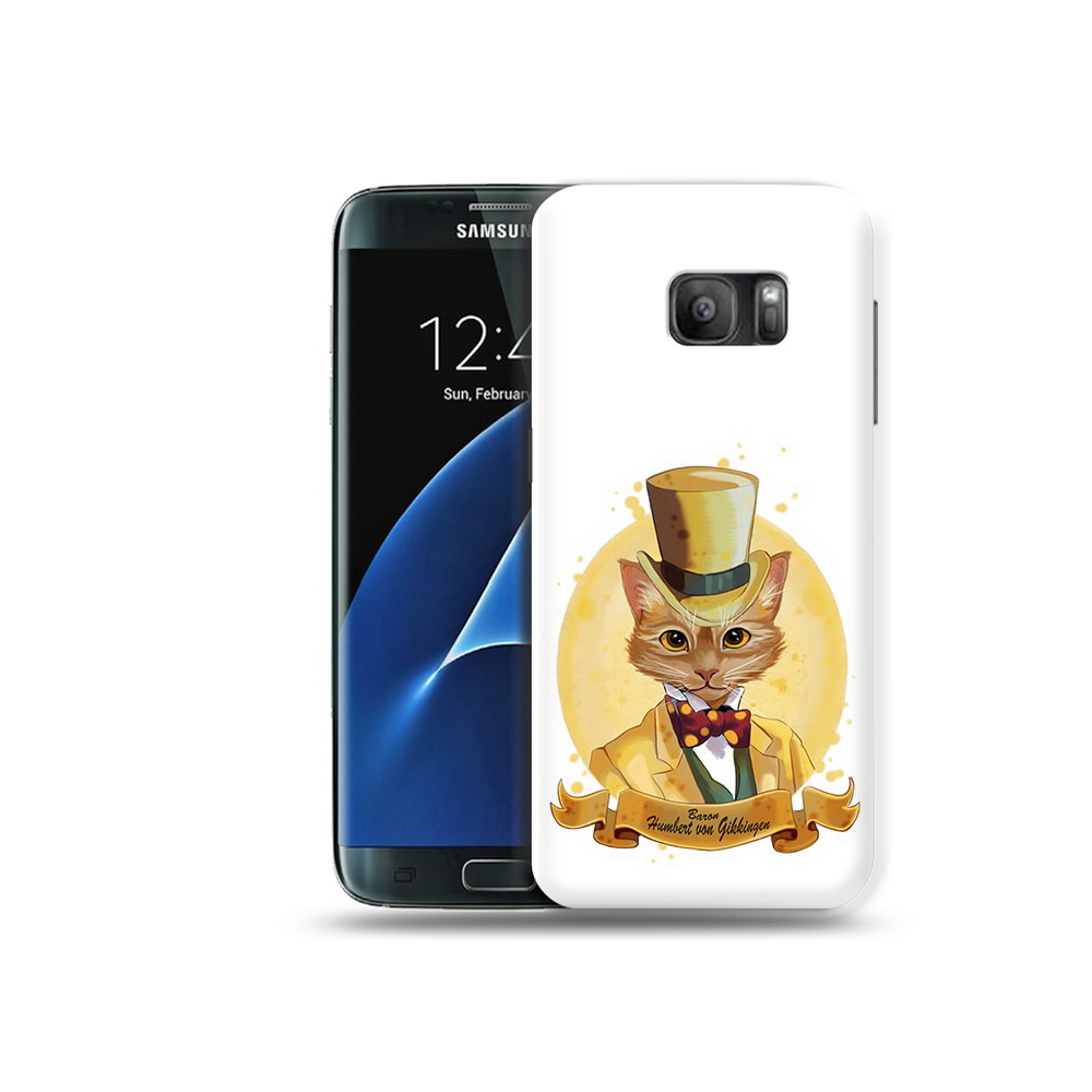 

Чехол MyPads Tocco для Samsung Galaxy S7 кот юрист, Прозрачный, Tocco