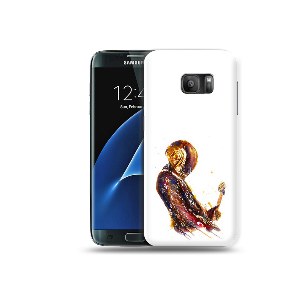 

Чехол MyPads Tocco для Samsung Galaxy S7 космо-музыкант, Прозрачный, Tocco