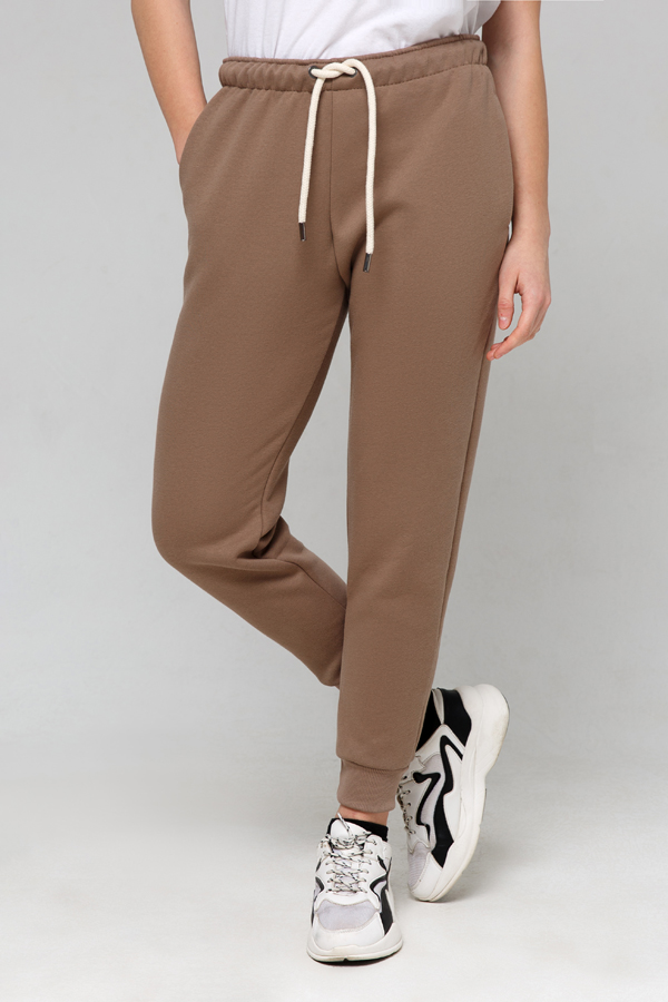 Спортивные брюки женские Магазин Толстовок W-970-XXX-90-32-XX-W коричневые 42 RU