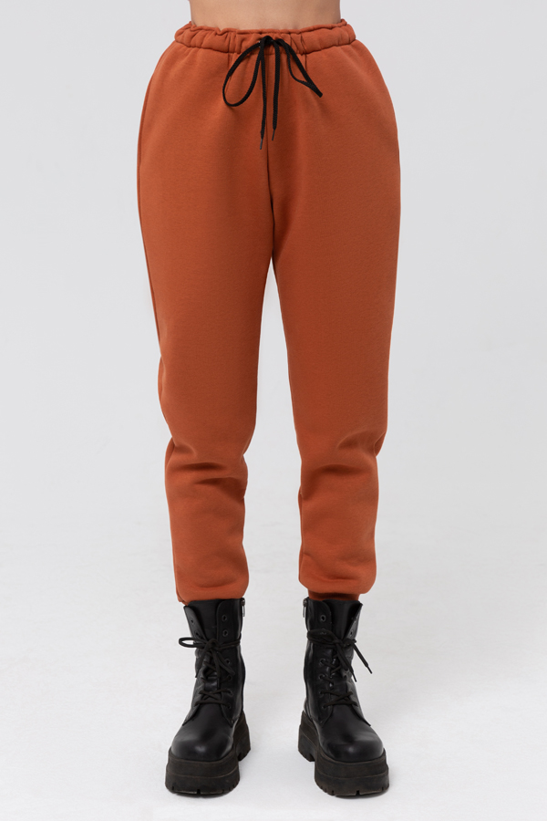 Спортивные брюки женские Магазин Толстовок W-970-XXX-90-32-XX-W коричневые 40 RU