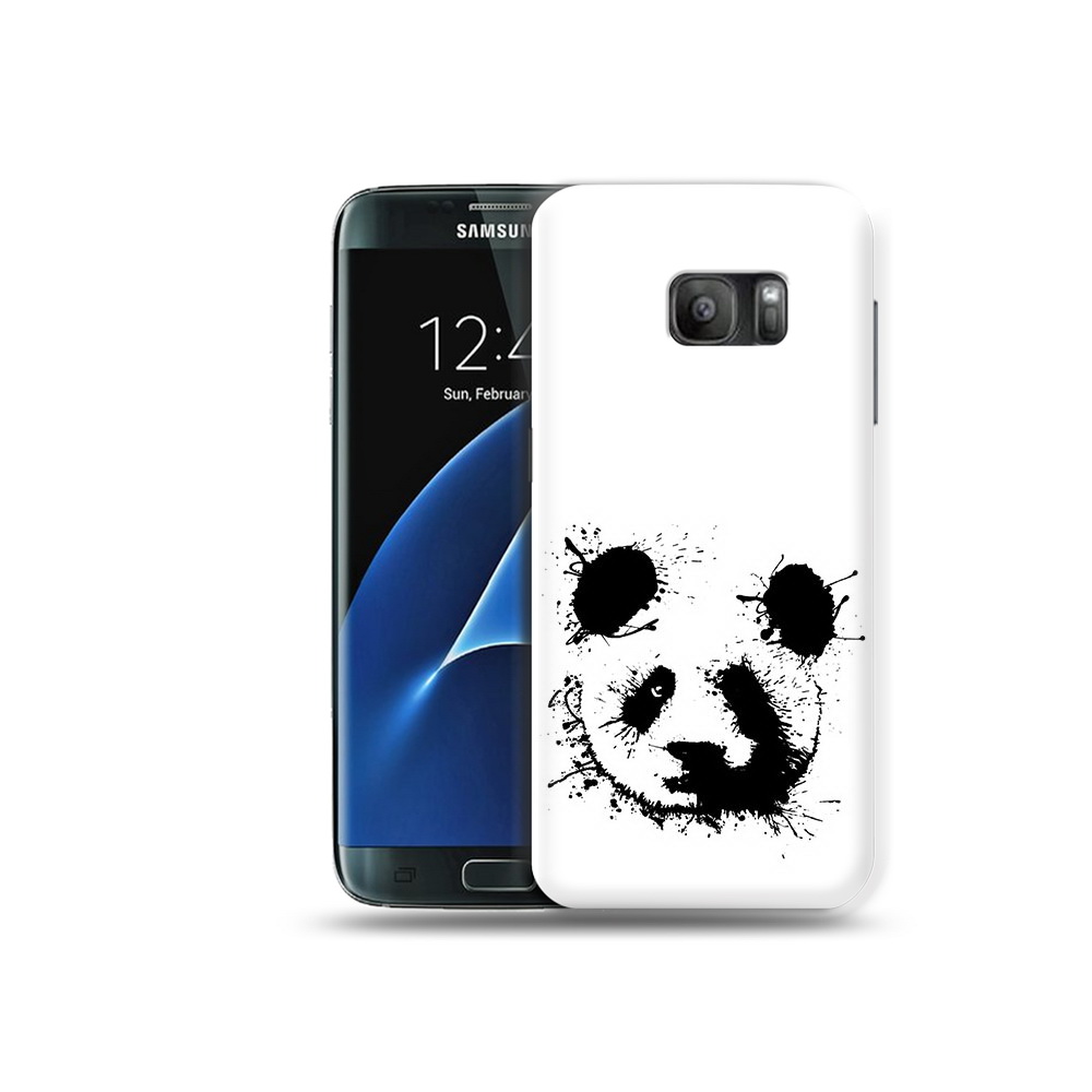 

Чехол MyPads Tocco для Samsung Galaxy S7 клякса-панда, Прозрачный, Tocco