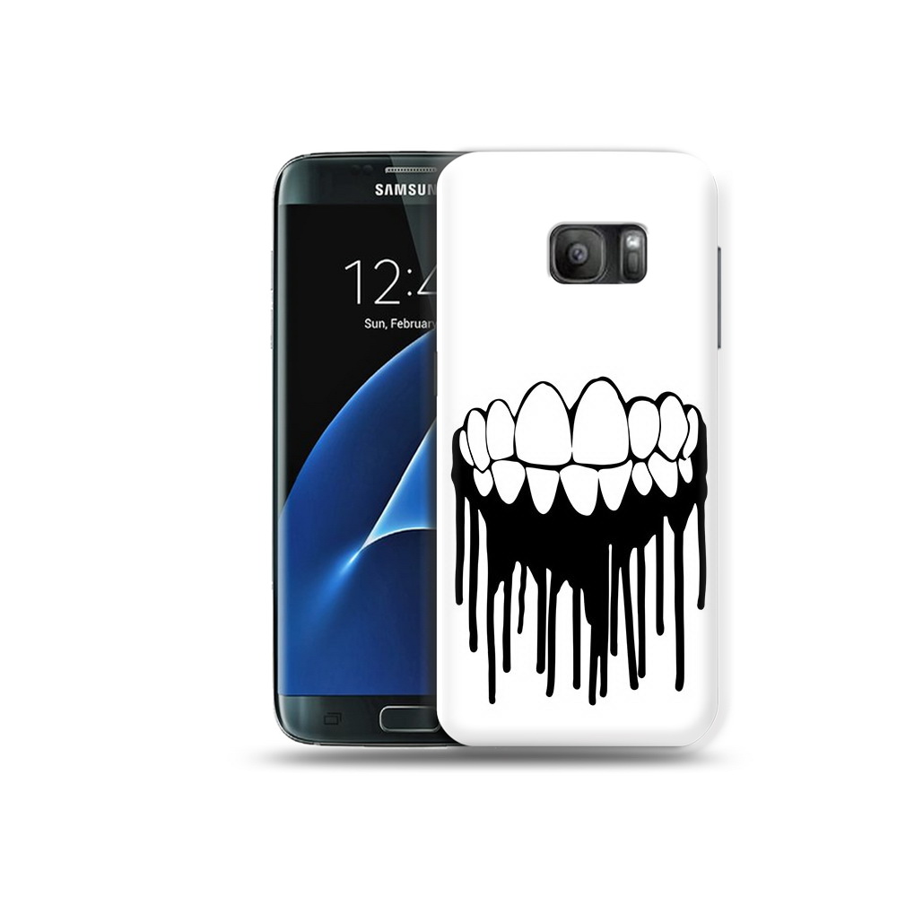 

Чехол MyPads Tocco для Samsung Galaxy S7 зубы, Прозрачный, Tocco