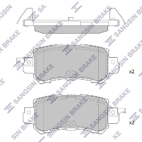 

Колодки дисковые задние \ Mazda CX-5 2.0/2.0D 11> HI-Q SP1672