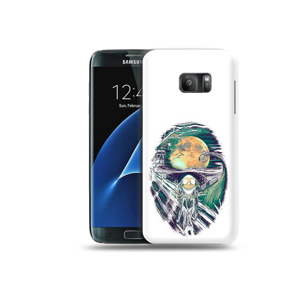 

Чехол MyPads Tocco для Samsung Galaxy S7 зубастое существо абстракция, Прозрачный, Tocco