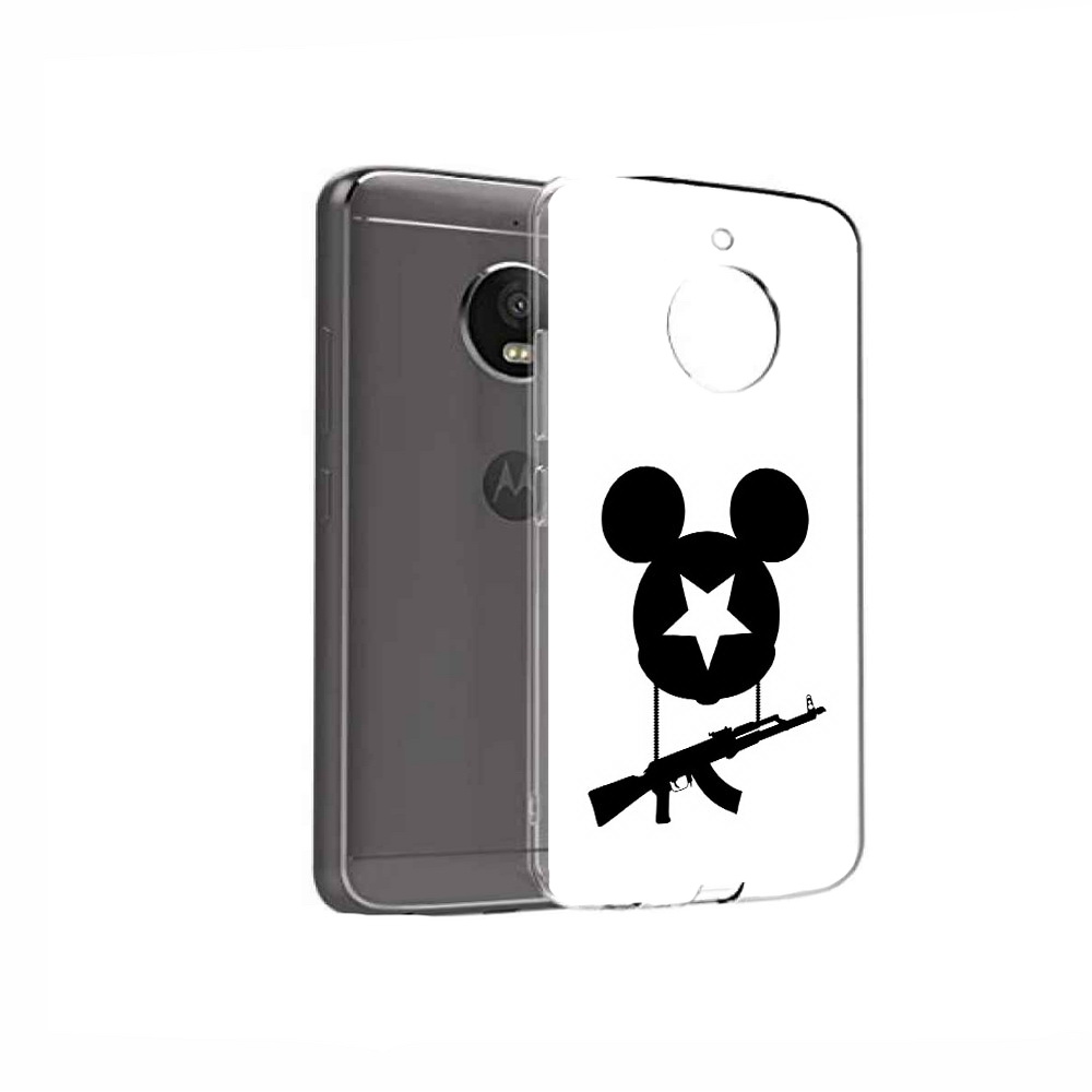 

Чехол MyPads Tocco для Motorola Moto E4 АК Микки (PT99977.370.26), Прозрачный, Tocco