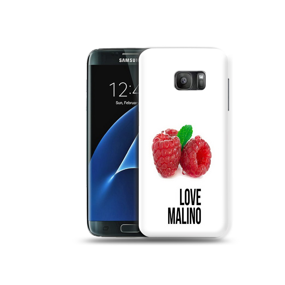 

Чехол MyPads Tocco для Samsung Galaxy S7 Бренд лове малино, Прозрачный, Tocco