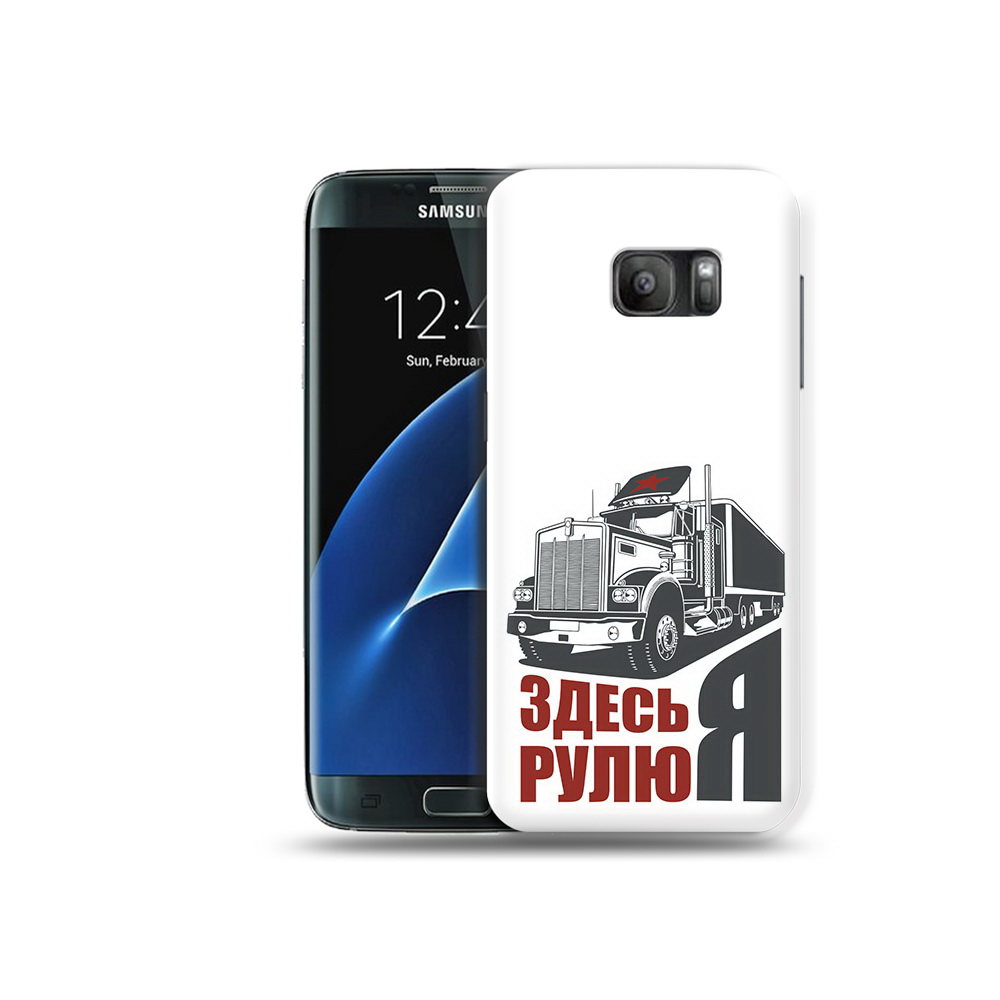 Чехол MyPads Tocco для Samsung Galaxy S7 здесь я рулю