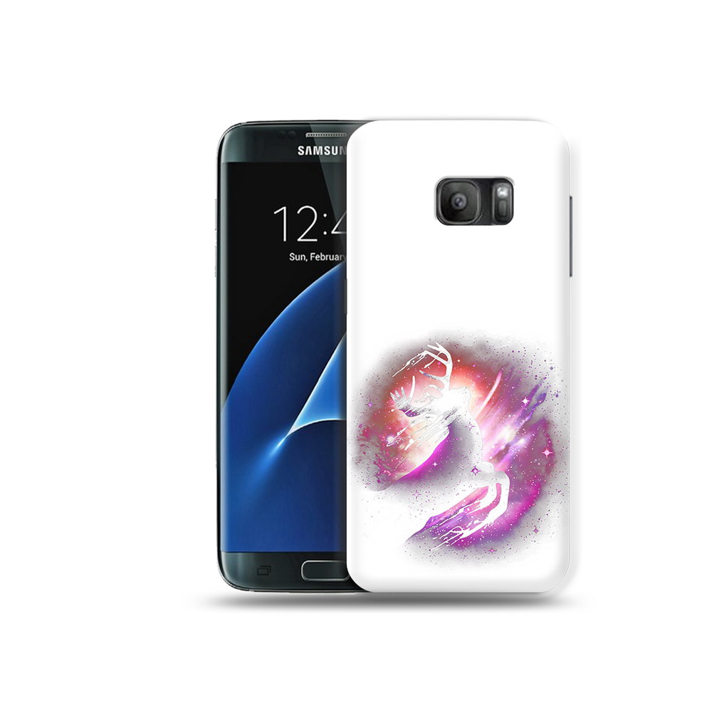 

Чехол MyPads Tocco для Samsung Galaxy S7 звездный олень, Прозрачный, Tocco