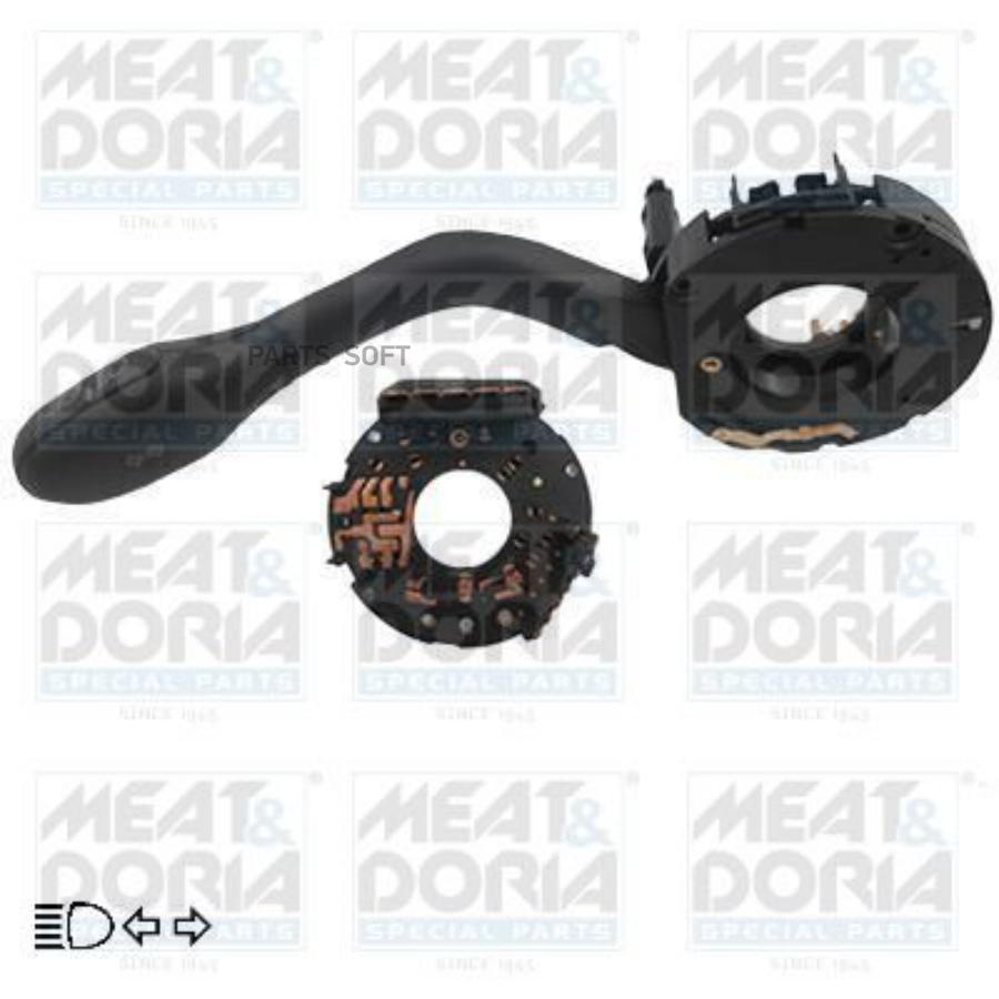 23221M Переключатель Подрулевой Левый, Свет, Поворот Vw T4 All 96-03 Meat & Doria 23