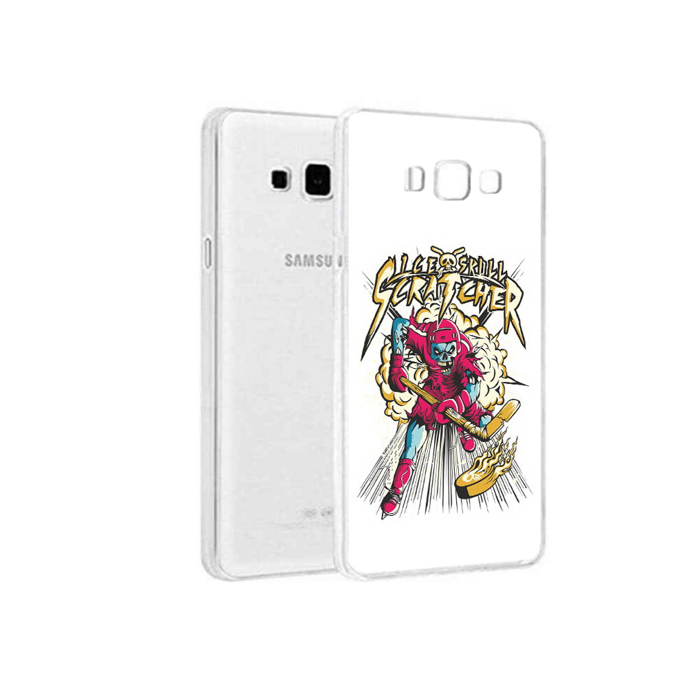 

Чехол MyPads Tocco для Samsung Galaxy On7 нарисованный скелет хоккеист, Tocco