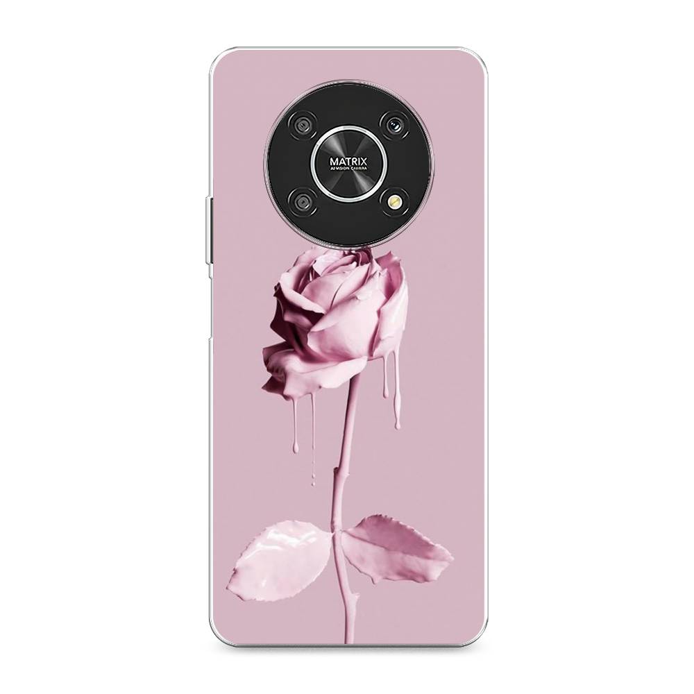 

Чехол Awog на Honor X9 4G/Magic4 Lite 4G "Роза в краске", Разноцветный, 6108650-8