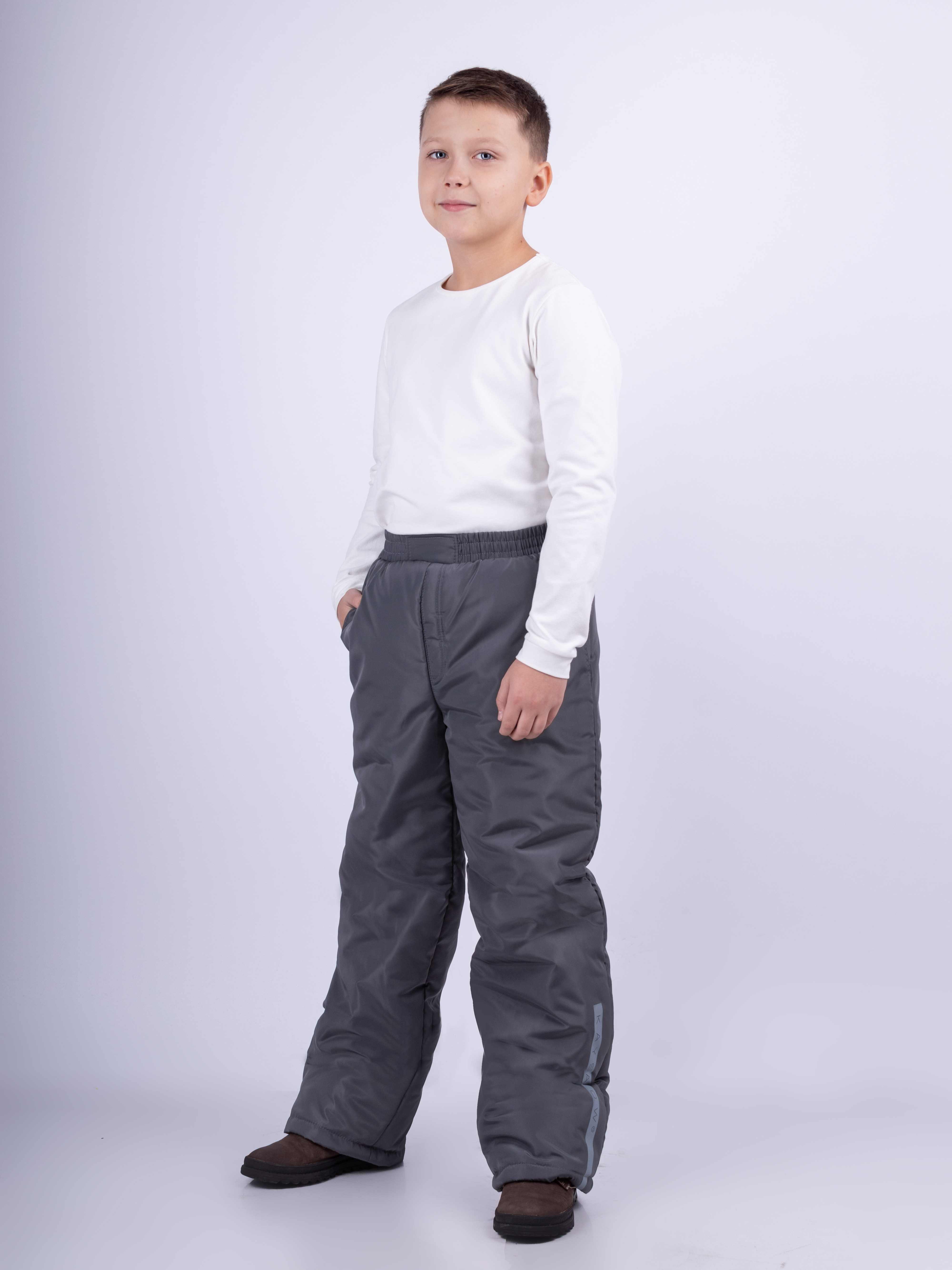 

Брюки детские Kaysarow Москва графит, 164, Серый, Москва