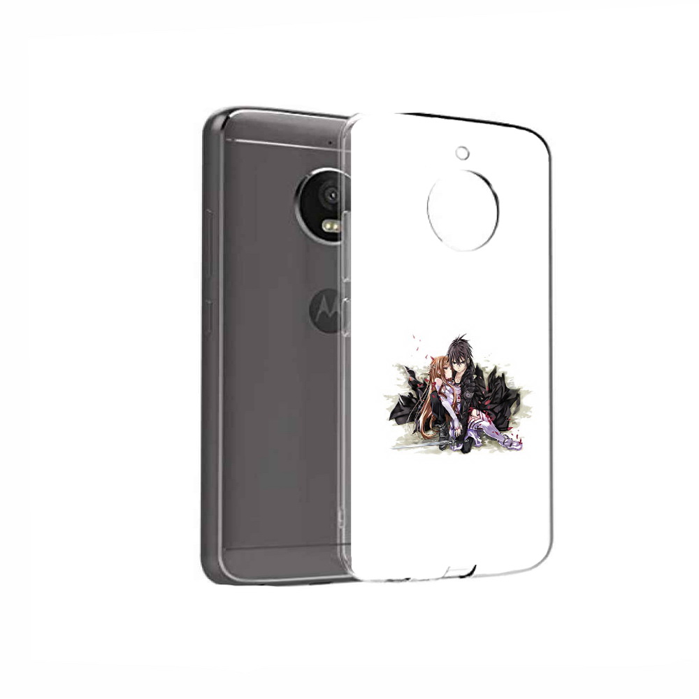 

Чехол MyPads Tocco для Motorola Moto E4 аниме асуна (PT99977.370.222), Прозрачный, Tocco