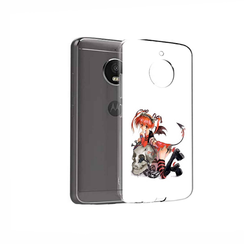 

Чехол MyPads Tocco для Motorola Moto E4 аниме (PT99977.370.221), Прозрачный, Tocco
