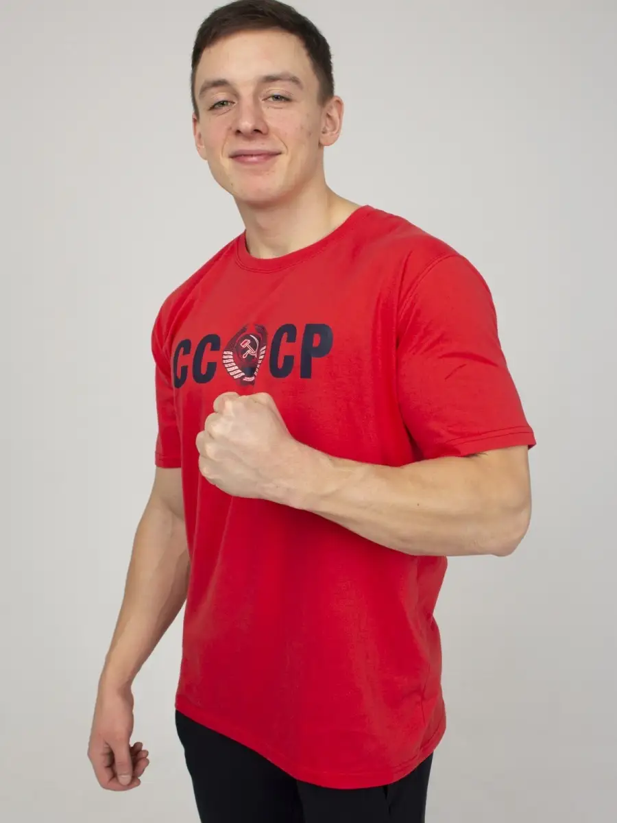 

Футболка мужская Традиции ФСССР/ФСССР красная 2XL/182, Красный, ФСССР/ФСССР