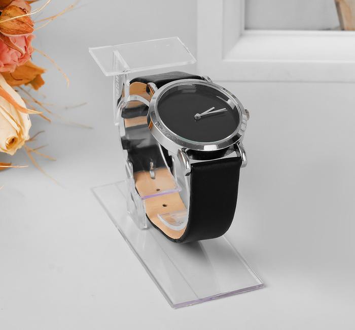 фото Подставка для часов и браслетов, оргстекло 2 мм, 3,5 х 8,5 х 6 см вселенная порядка