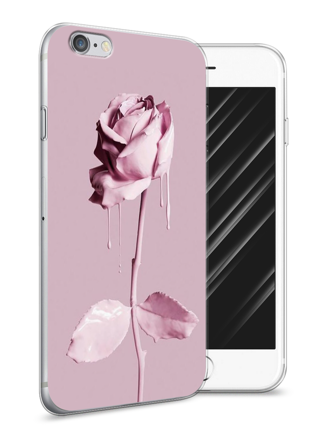 

Чехол Awog на Apple iPhone 6S / Айфон 6S "Роза в краске", Разноцветный, 0104S50-8