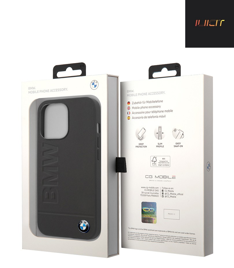 

Чехол iPhone 15 BMW SLL, черный (IS798875)