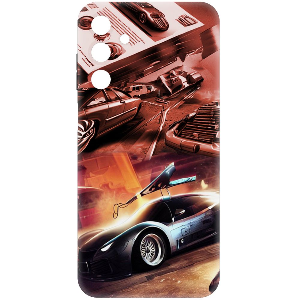 

Чехол-накладка Krutoff Soft Case Автодинамика для Samsung Galaxy M15 черный