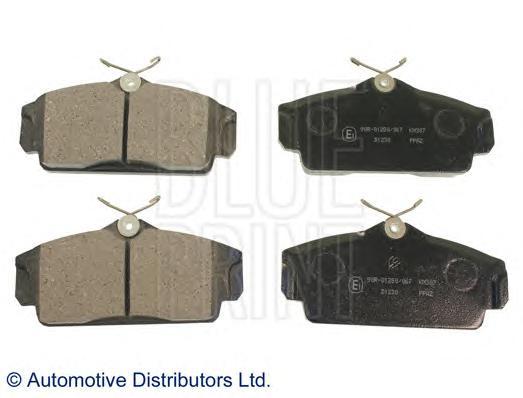 

Колодки пер.NISSAN ALMERA II (N16) 00-06/PRIMERA (P11) 96-01