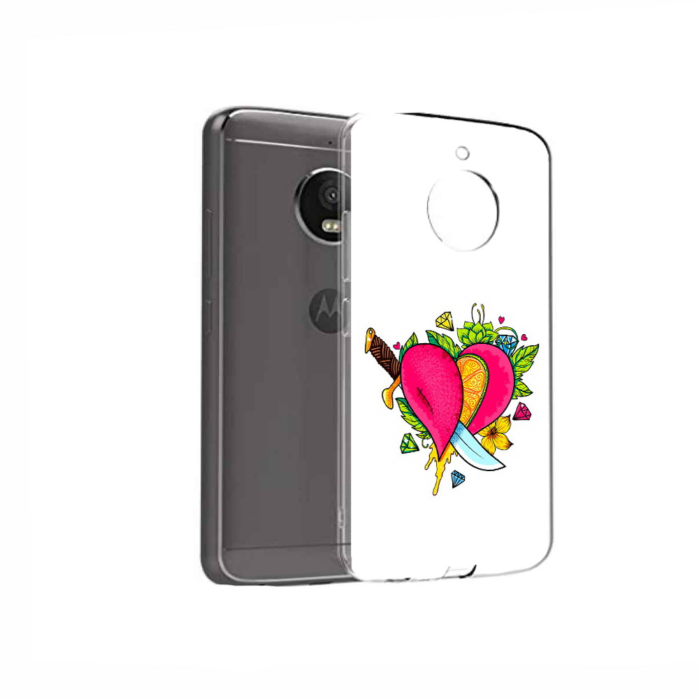 

Чехол MyPads Tocco для Motorola Moto E4 Фруктовое сердце (PT99977.370.188), Прозрачный, Tocco