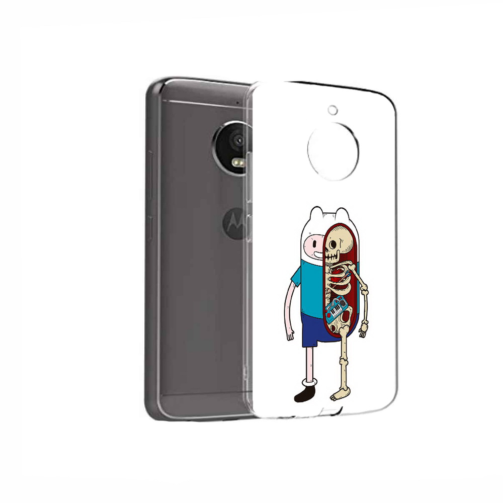 

Чехол MyPads Tocco для Motorola Moto E4 Финн скелет (PT99977.370.187), Прозрачный, Tocco