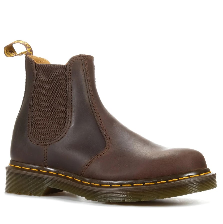 Ботинки унисекс Dr Martens 27486201 коричневые 9 UK 24720₽