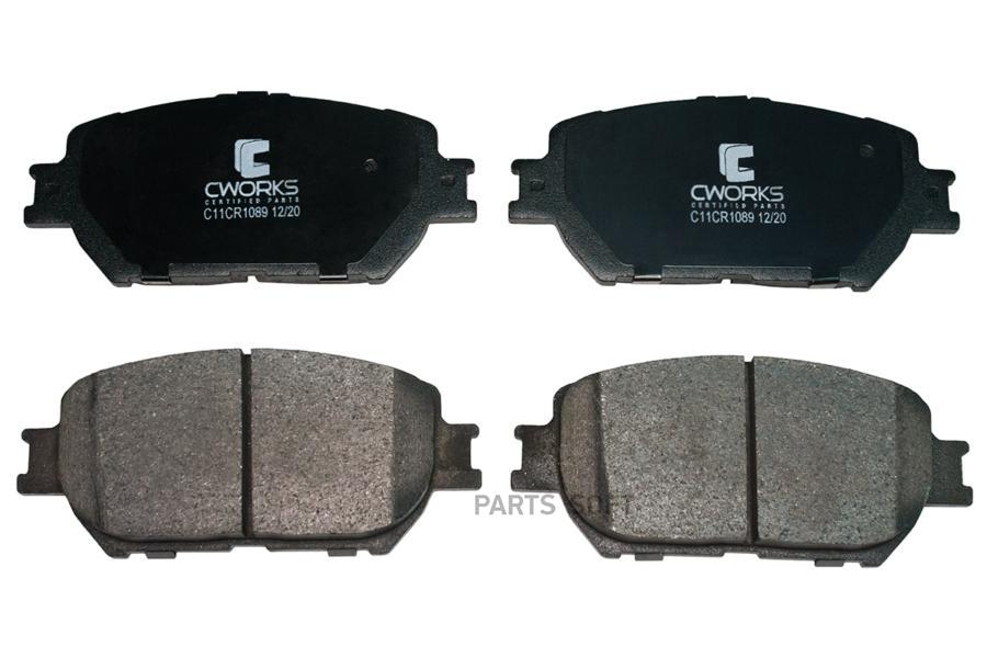 

Тормозные Колодки Передние (Low Metallic) Cworks C11cr1089 CWORKS C11CR1089