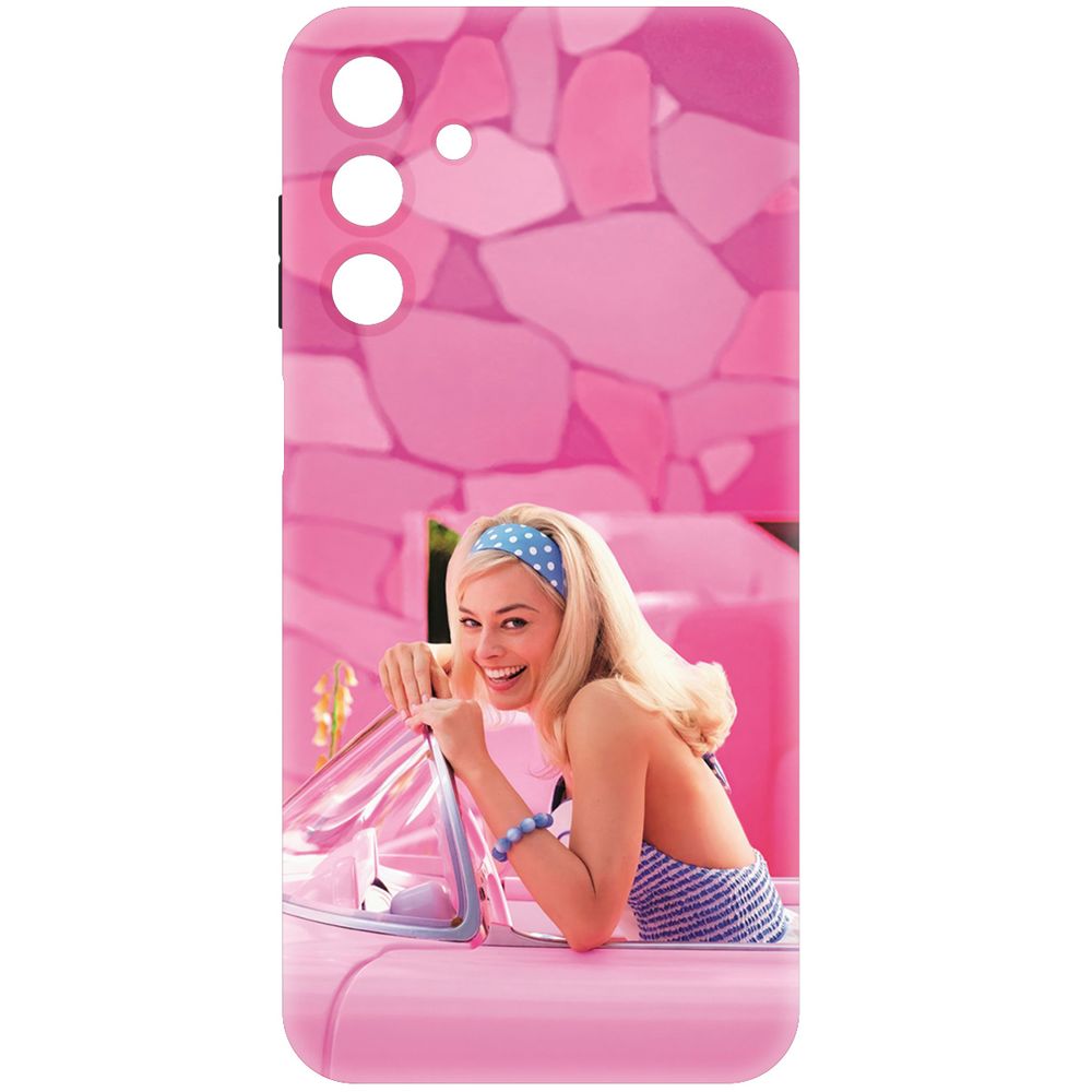 

Чехол-накладка Krutoff Soft Case Барби в розовом для Samsung Galaxy M15 черный