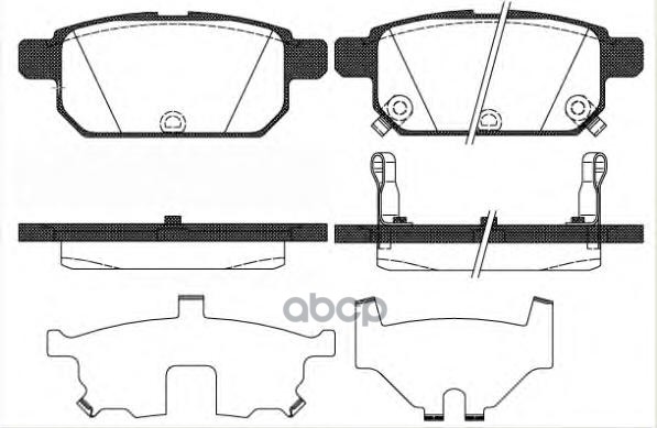

Колодки Дисковые З Suzuki Swift Iv 1.2/1.3ddis 10> Remsa 147102 1471 02