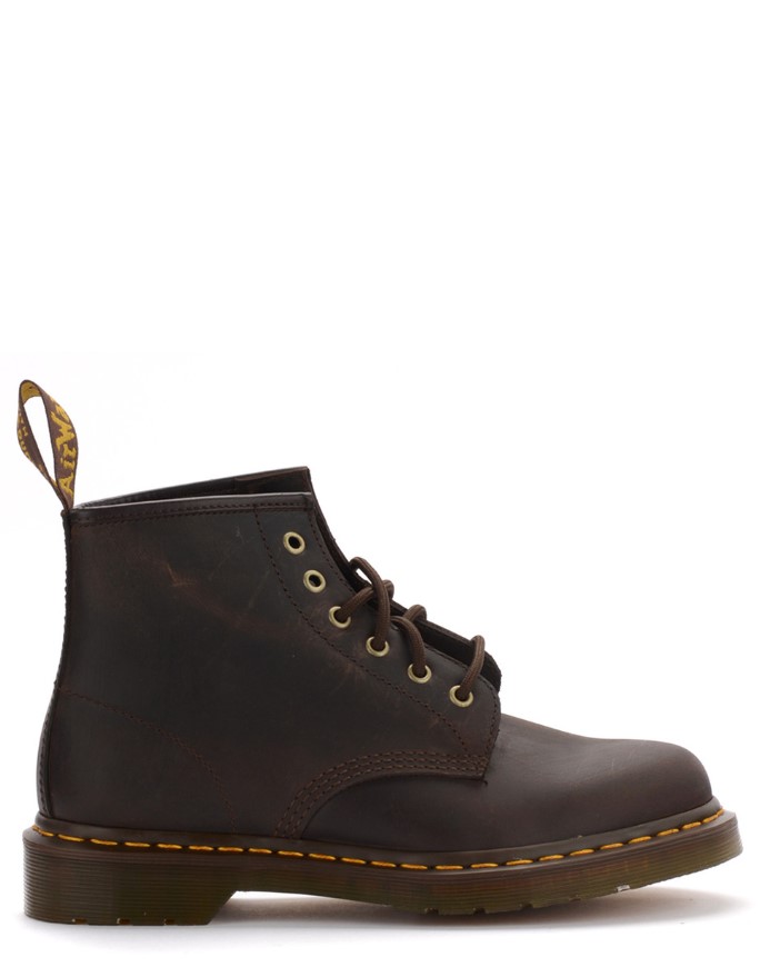 Ботинки унисекс Dr. Martens 27761201 коричневые 9.5 UK Лаос коричневый