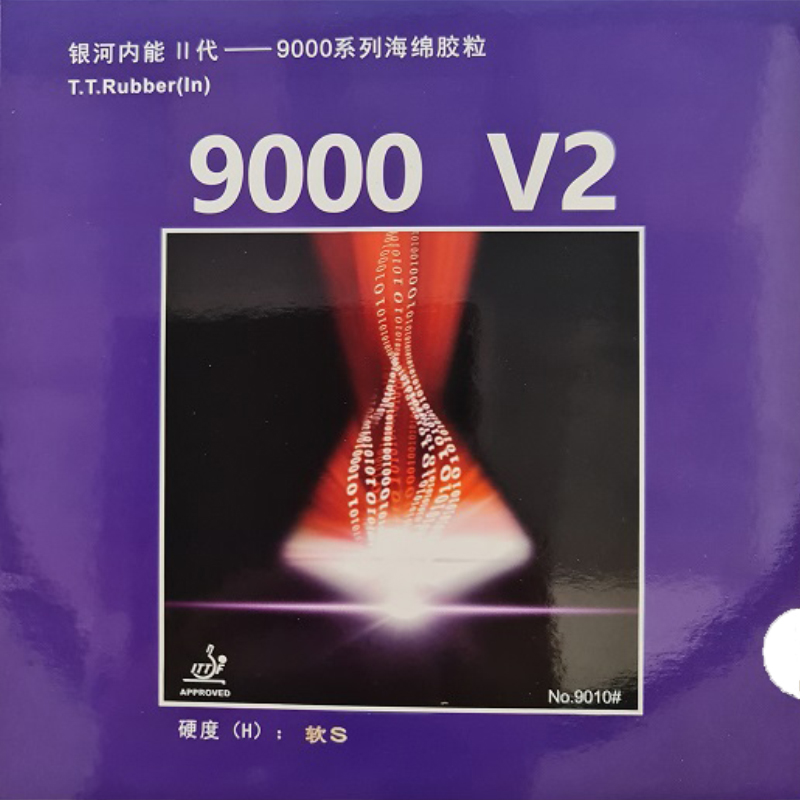 Накладка для настольного тенниса Yinhe 9000 V2 Soft, Red, 2.2