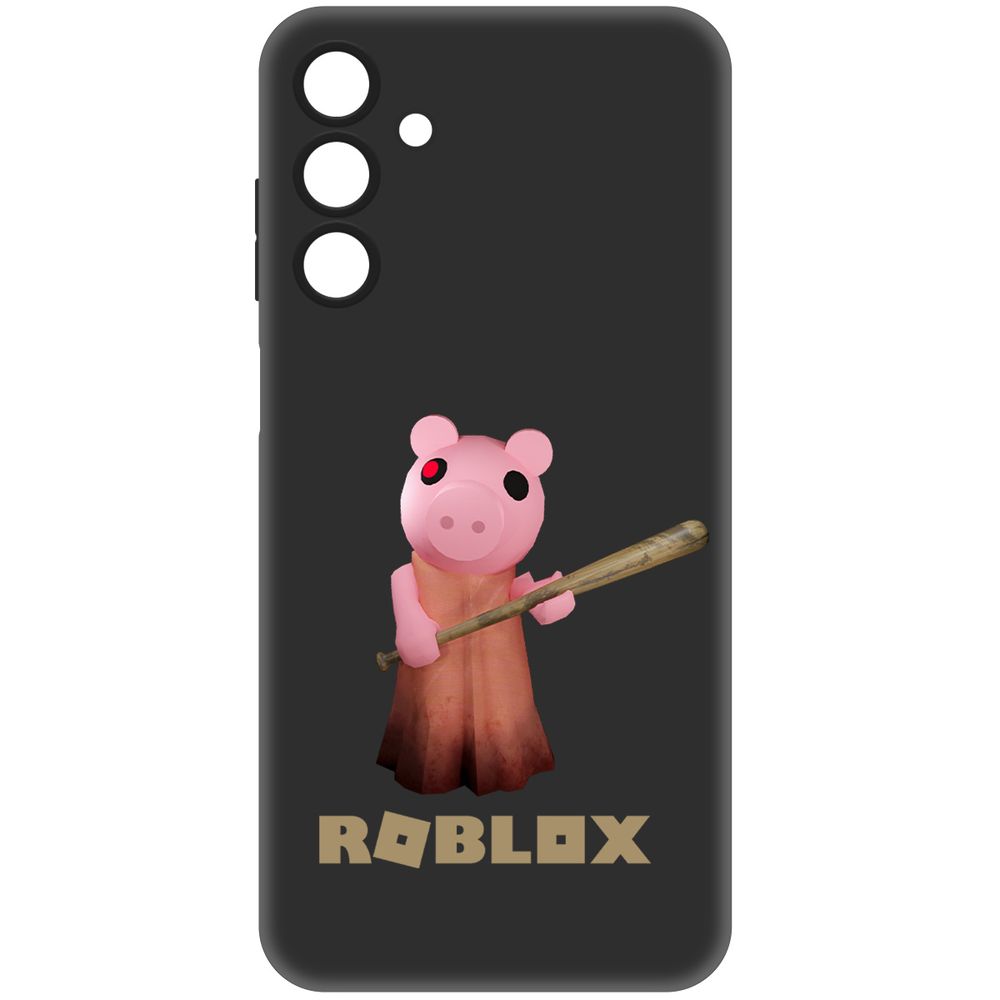 

Чехол-накладка Krutoff Soft Case Roblox-Пигги для Samsung Galaxy M15 черный