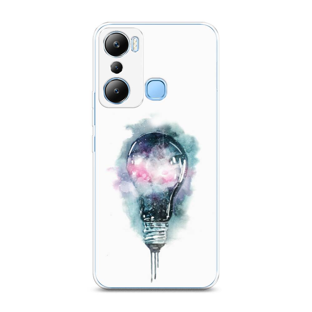 

Чехол на Infinix HOT 20i "Волшебная лампа", Белый;серый, 3102950-4
