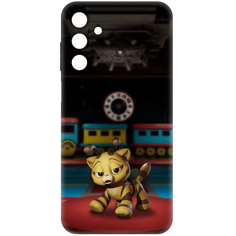 

Чехол-накладка Krutoff Soft Case Хаги Ваги - Кошка-Пчёлка для Samsung Galaxy M15 черный