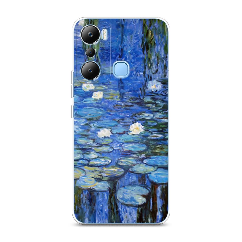 

Чехол на Infinix HOT 20i "Нарисованный пруд", Синий;зеленый, 3102950-4