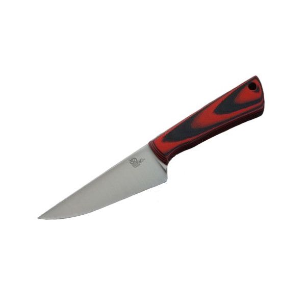 Городской нож Owl Knife Pocket, сталь Bohler N690, рукоять черно-красная G-10