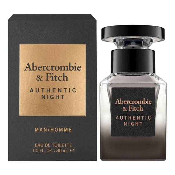 Туалетная вода Мужская Abercrombie & Fitch Authentic Night Man 30мл мужская роскошная повседневная формальная рубашка с длинным рукавом slim fit бизнес платье рубашки топы